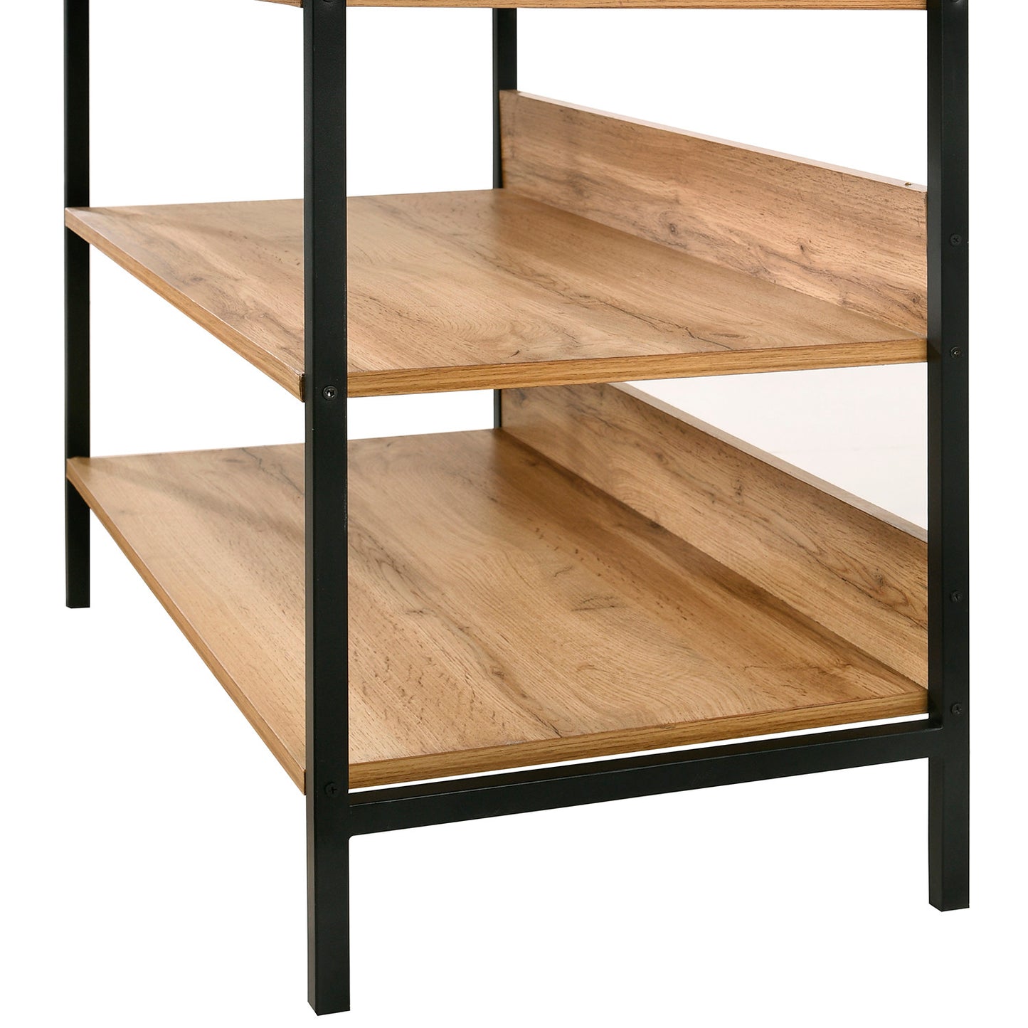 Open Wardrobe with Shelves – Space-Saving, Minimalist Storage for Guest Houses & Lodges