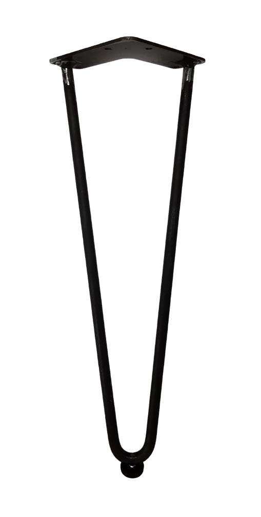 Heavy Duty 2 Rod 425mm Height/Level Adjustable 12mm Hairpin Leg