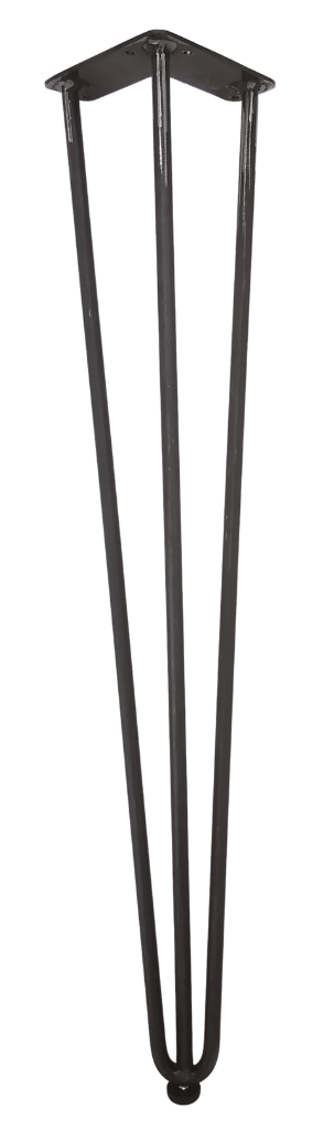 Heavy Duty 3 Rod 725mm Height/Level Adjustable 12mm Hairpin Leg