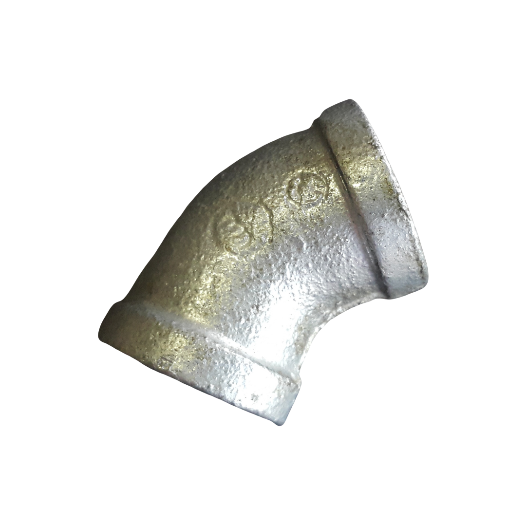 Elbow 45 Degree Galv Fitting - 15mm