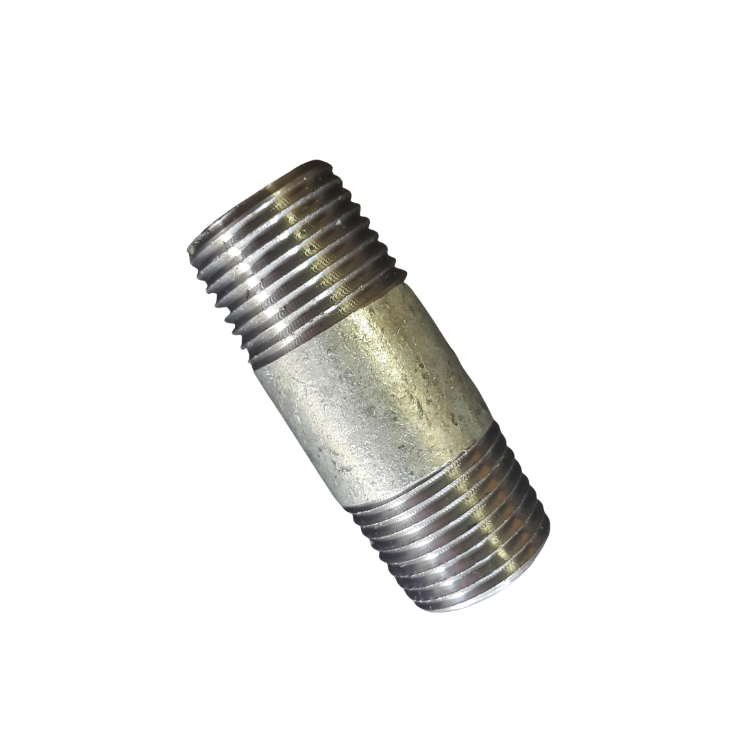 Barrel Nipple Galv Fitting - 15mm – Aluminium Flanges-Pipe