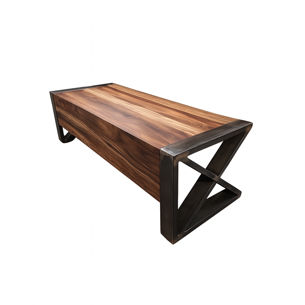Industrial Executive Desk (Customizable | Handcrafted | Delivery Included)