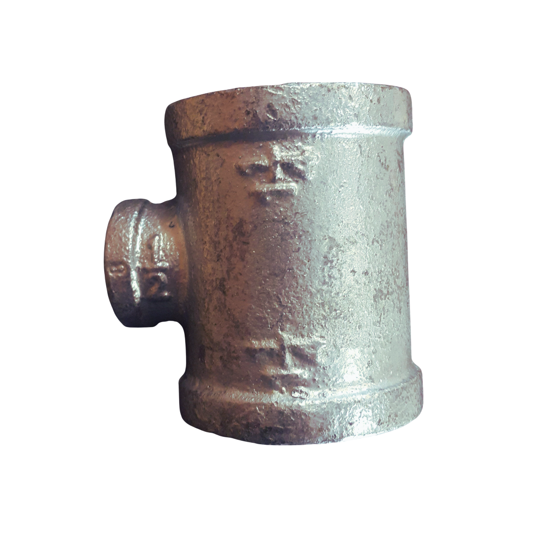 Reducing Tee Galv Fitting - 32x15mm