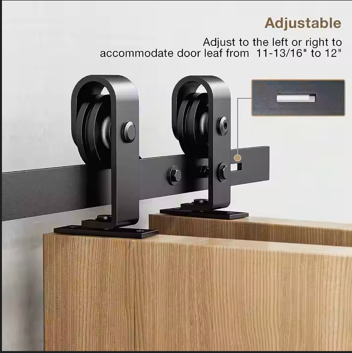 Bi-fold Top Hung Double Door kit with 2133mm rail