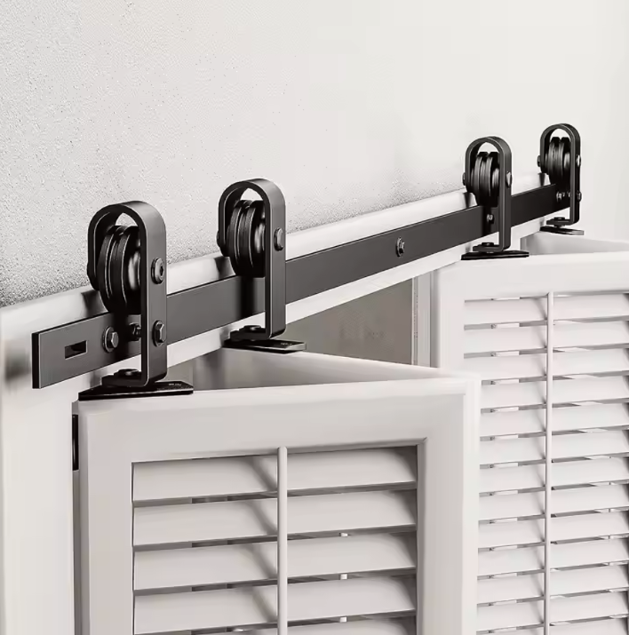 Bi-fold Top Hung Double Door kit with 2133mm rail