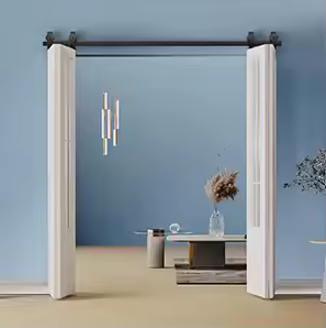 Bi-fold Top Hung Double Door kit with 2133mm rail