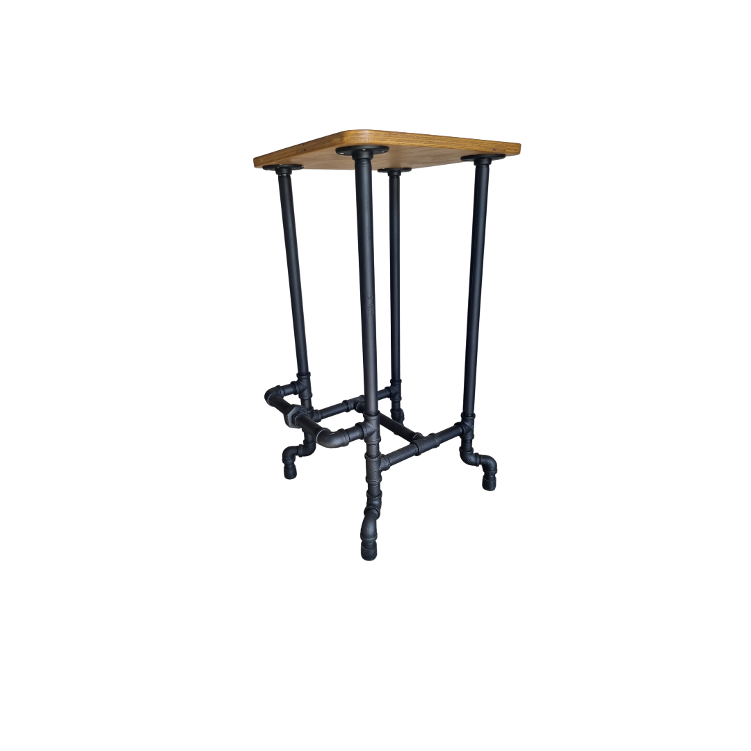 Bar Pipe Stool with foot rail