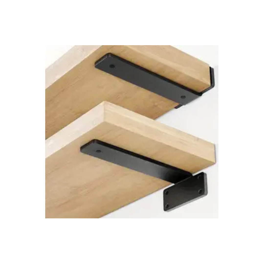 Heavy Duty T-Shape Shelving Bracket for 300mm wide shelf