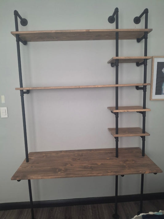 Single Study/Shelving Kit 1400mm - Complete