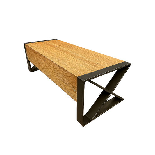 Industrial Executive Desk (Customizable | Handcrafted | Delivery Included)