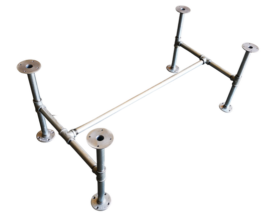 Coffee table pipe frame 20mm - to fit a 1000 x 550 wood top