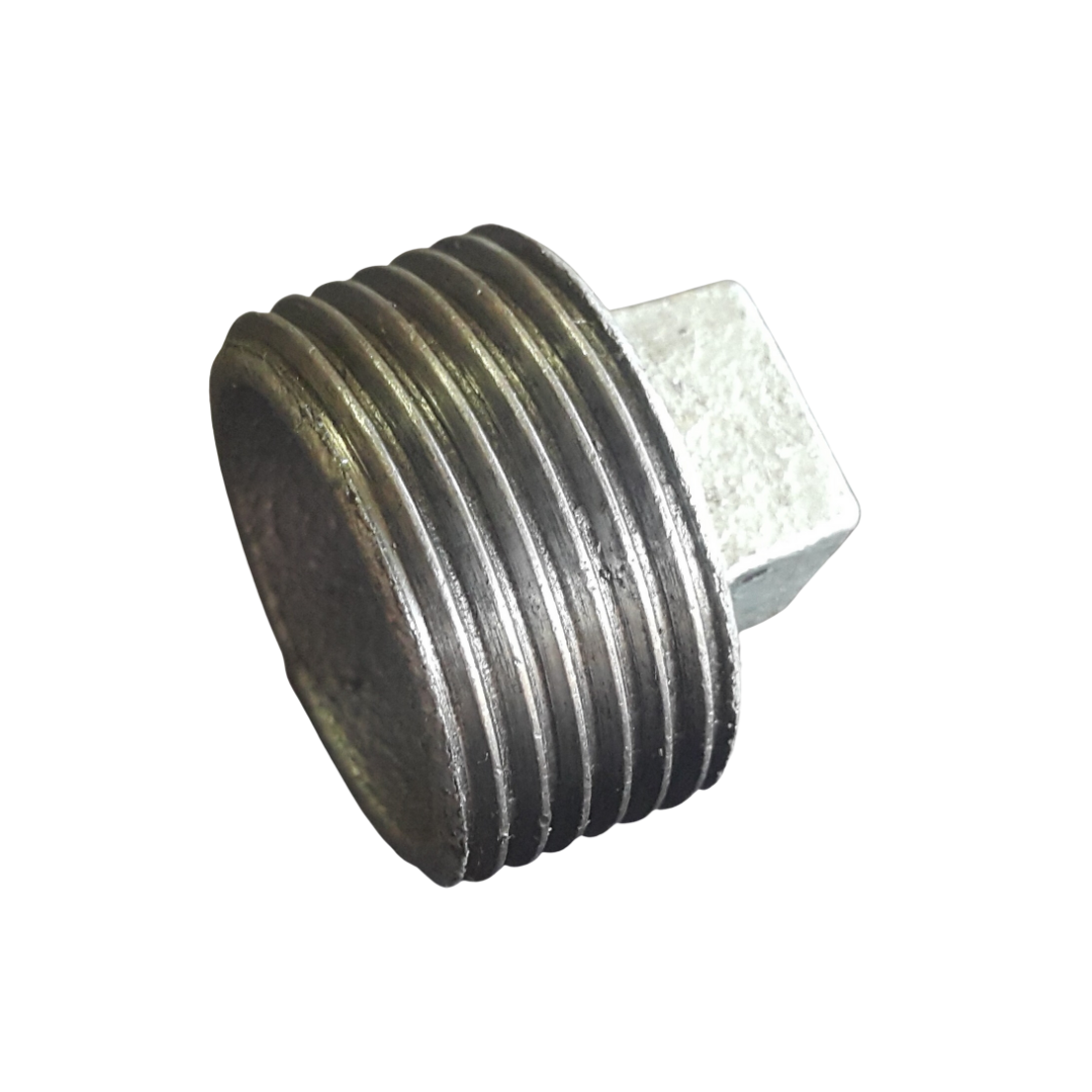 Hollow Plug Galv Fitting - 15mm