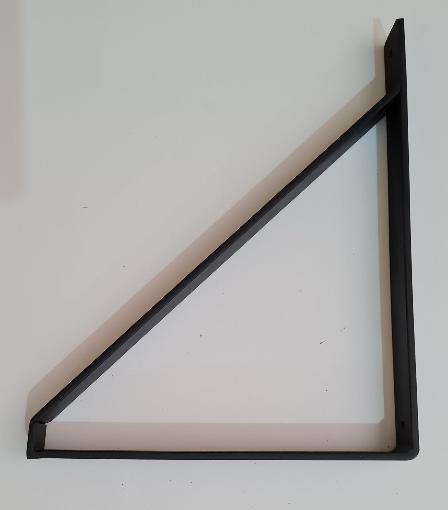 Heavy Duty Single Tier Steel Shelving Bracket for 300mm wide shelf - Aluminium Flanges-Pipe Furniture One Stop Shop