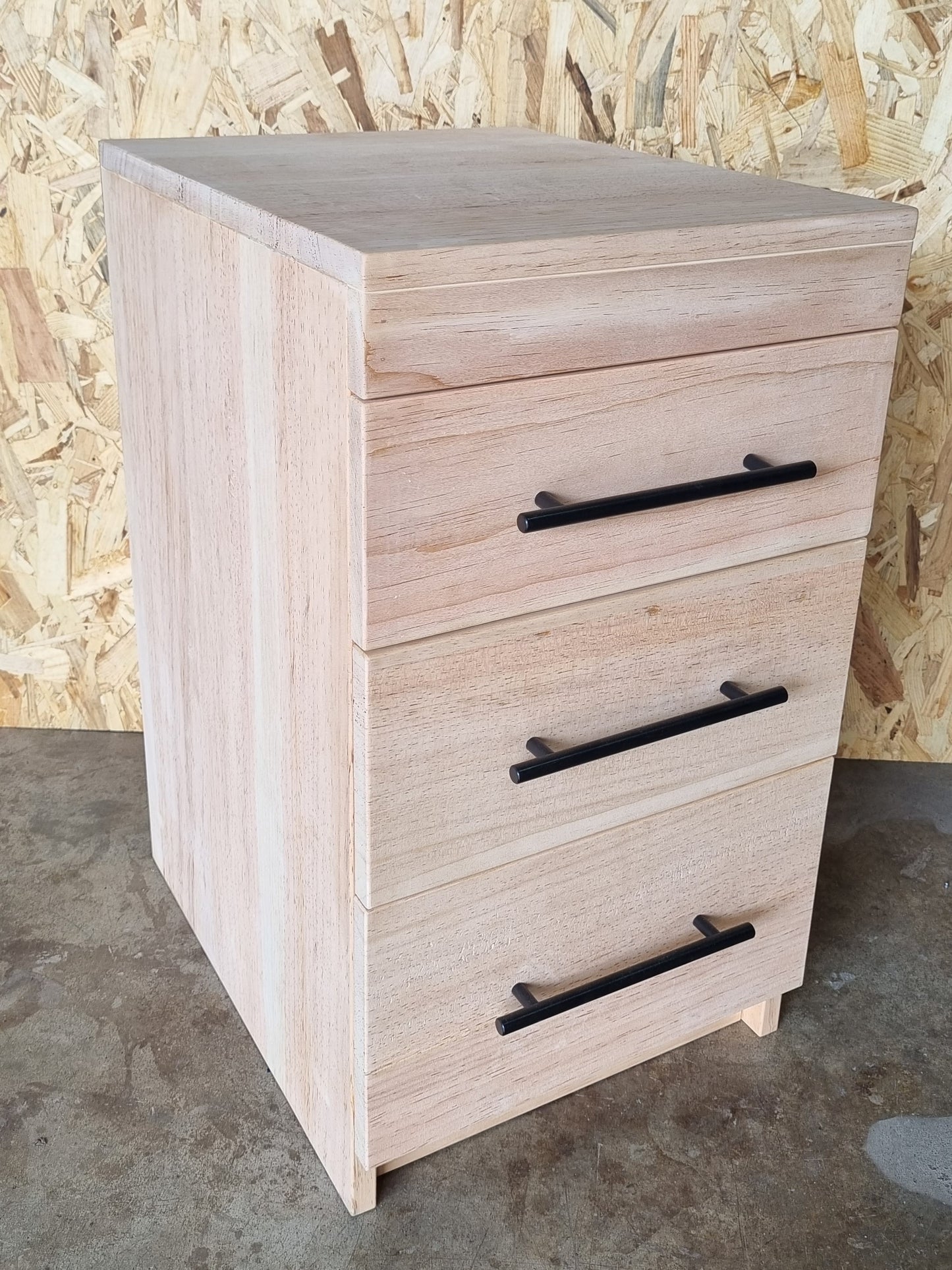 3 Drawer Wooden Cabinet (2 wood options)