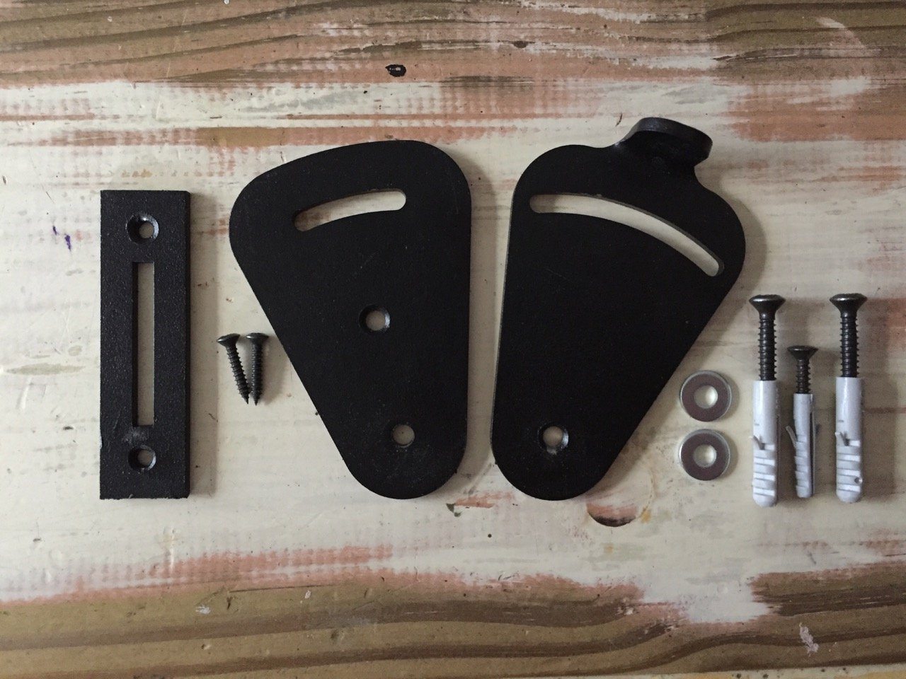 Barn Door Privacy Latch - Aluminium Flanges