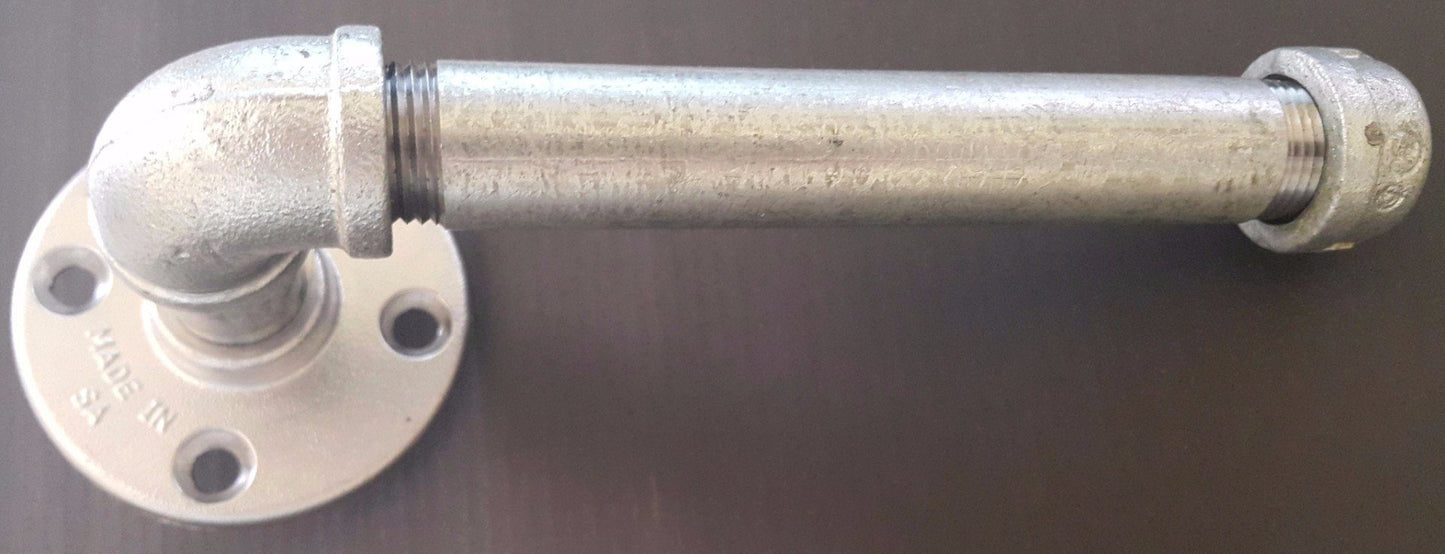 DIY Industrial Toilet Roll Kit - Aluminium Flanges