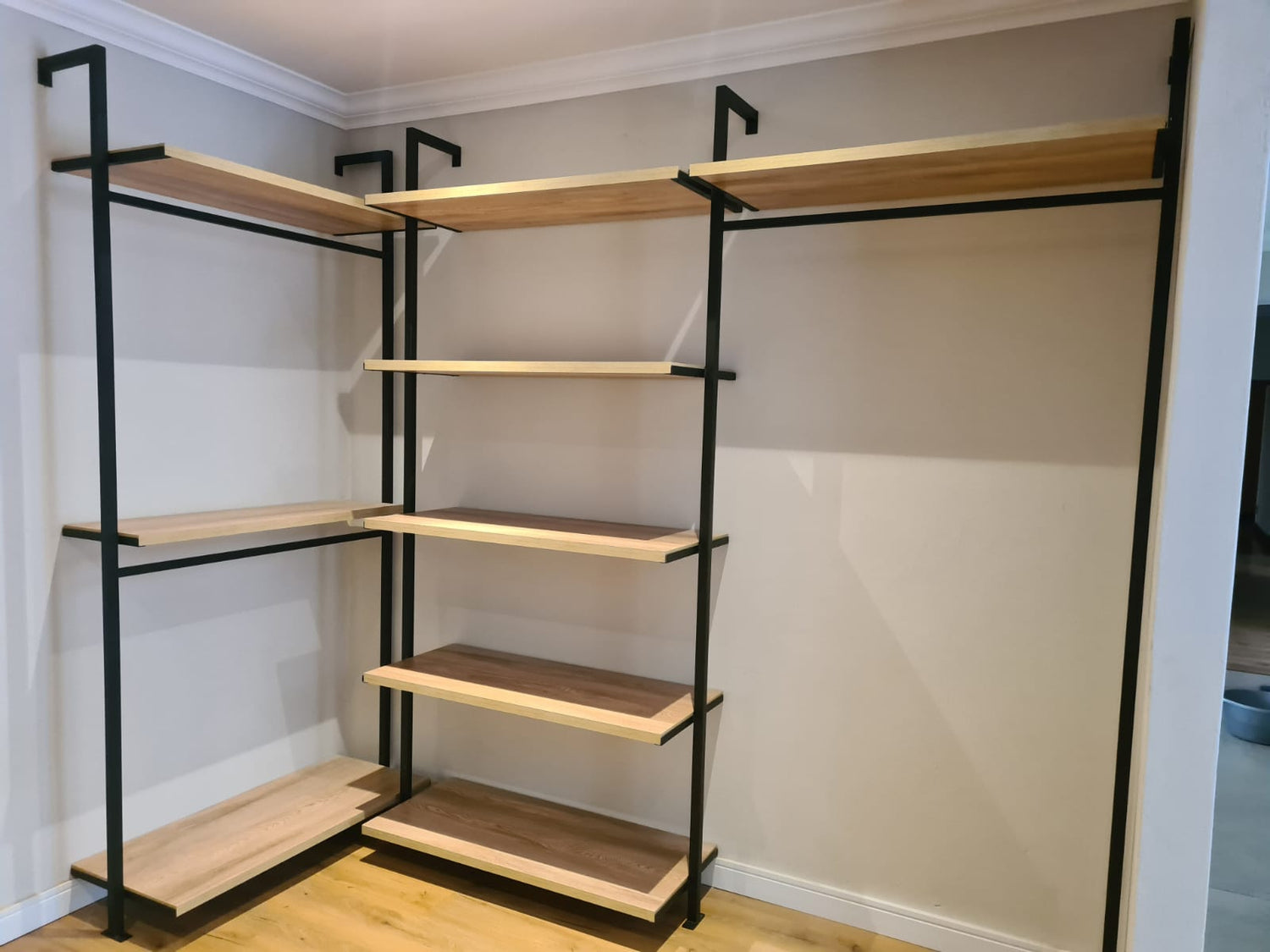 Economical Modular open wardrobe system (design your own setup)