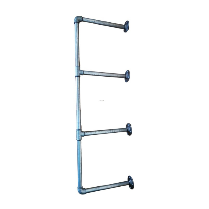 UrbanFrame E-Shape 25mm Pipe Frame Shelf kit - for 300mm wide plank (choose qty frames & colour)