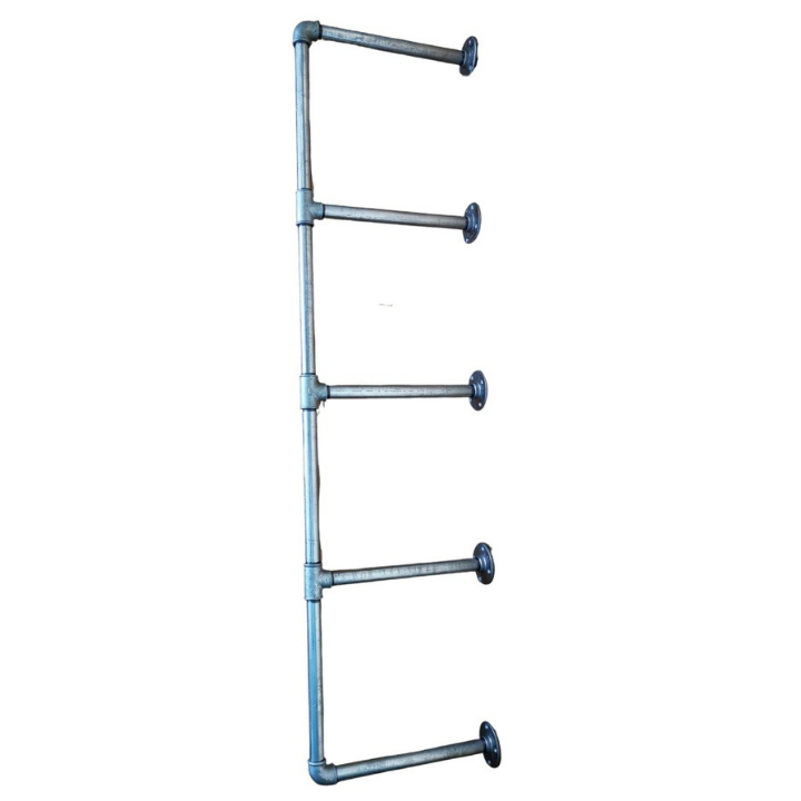 UrbanFrame E-Shape 15mm Pipe Frame Shelf kit - for 220mm wide plank (choose qty frames & colour)