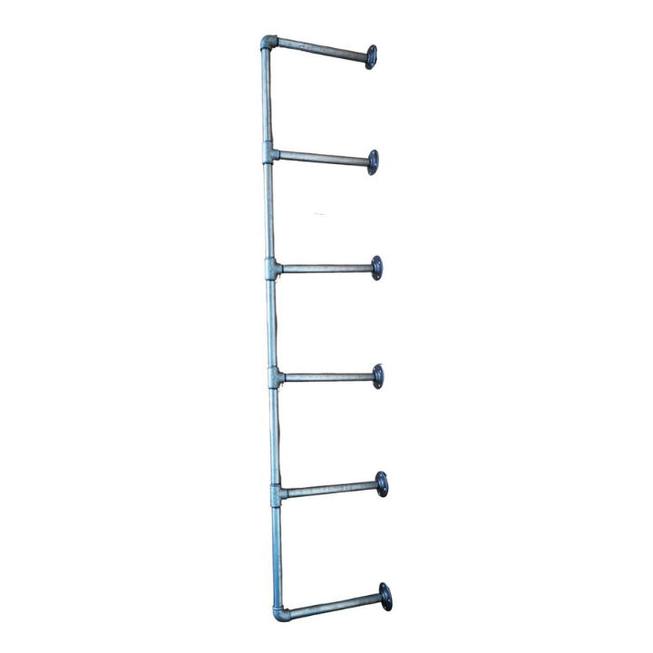 UrbanFrame E-Shape 15mm Pipe Frame Shelf kit - for 220mm wide plank (choose qty frames & colour)