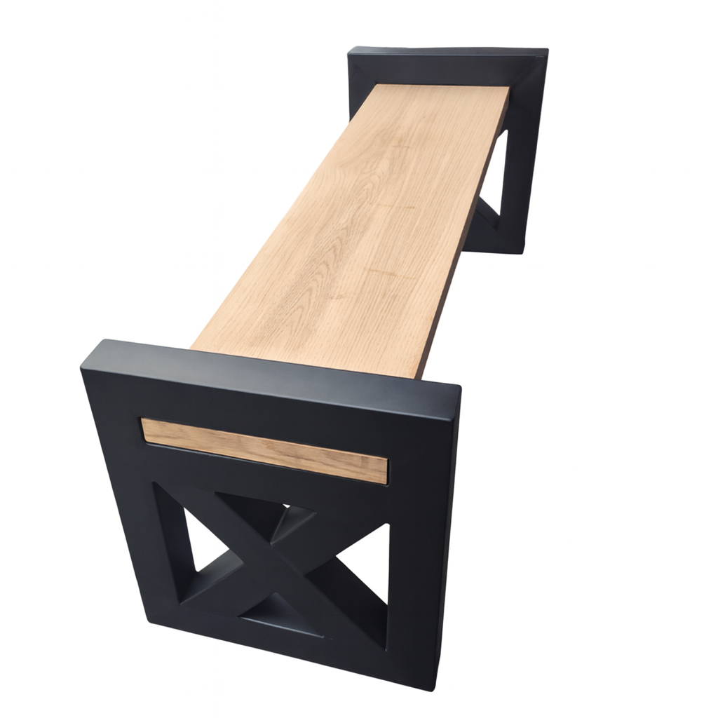 Industrial Steel Garden Bench – 1500mm (Indoor & Outdoor Use)