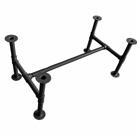 UrbanForge Coffee table pipe frame 20mm - to fit a 1000 x 550 wood top