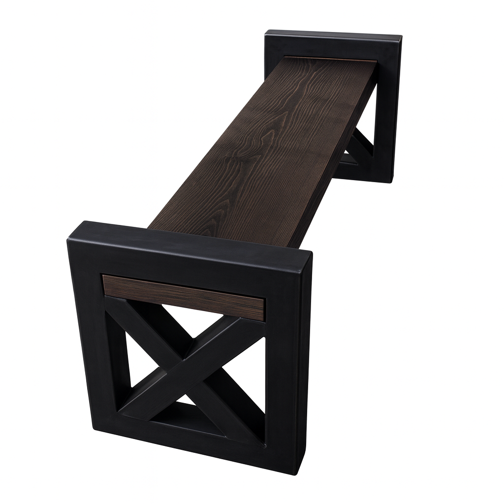 Industrial Steel Garden Bench – 1500mm (Indoor & Outdoor Use)