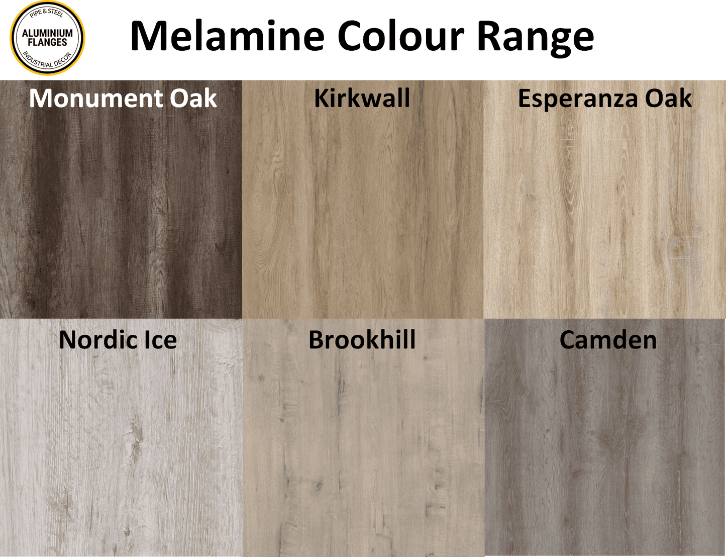 Melamine shelving for open Wardobe - 300mm deep x 32mm thick- various colours
