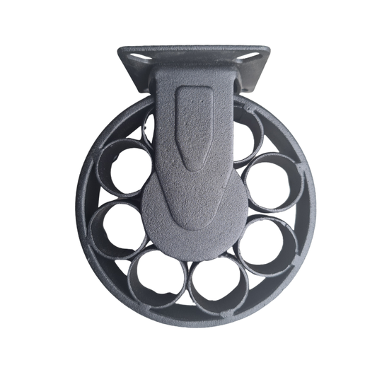 Static Steel Castor – 100mm Wheel Diameter Industrial Accent