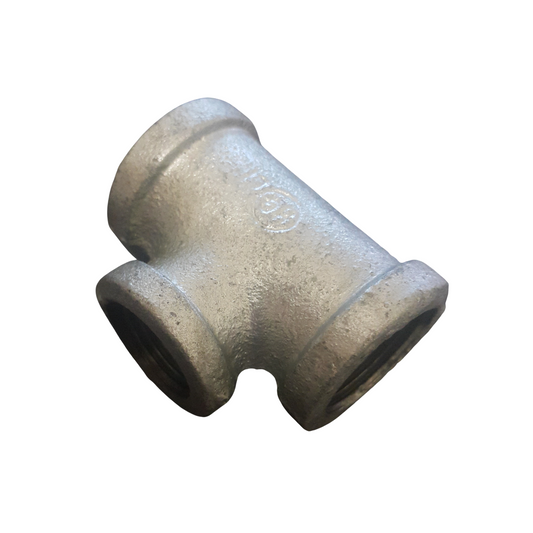 Reducing Tee Galv Fitting - 25x15mm