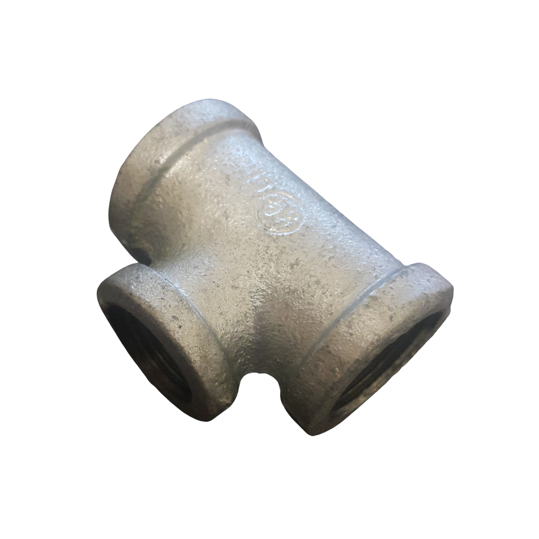 Reducing Tee Galv Fitting - 25x20mm