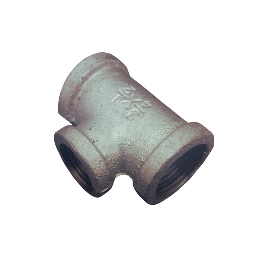 Reducing Tee Galv Fitting - 20x15mm