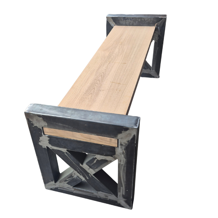 Industrial Steel Garden Bench – 1500mm (Indoor & Outdoor Use)