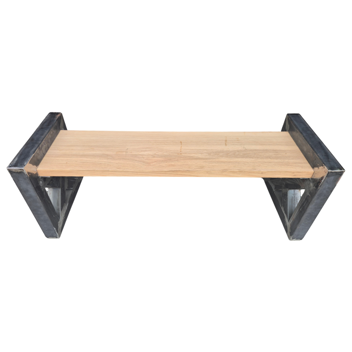 Industrial Steel Garden Bench – 1500mm (Indoor & Outdoor Use)