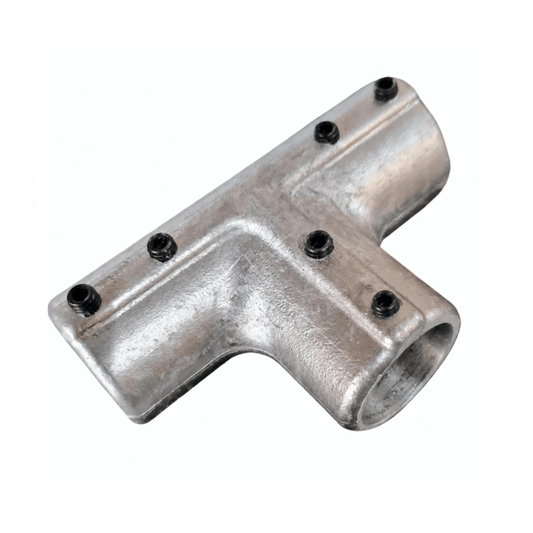 Tee 27mmID Pipe Clamp with grub screw