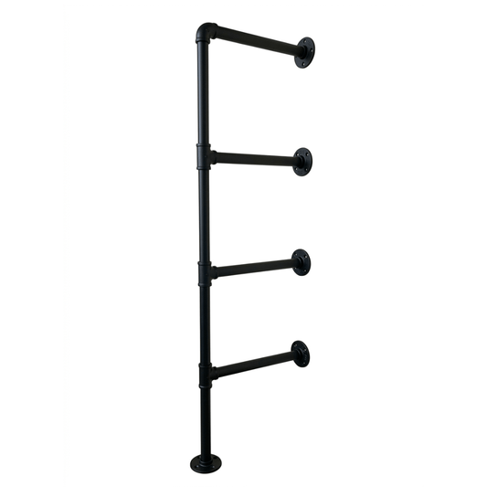 UrbanFrame F-Shape 15mm Pipe Frame Shelf kit - for 300mm wide plank (choose qty frames & colour)