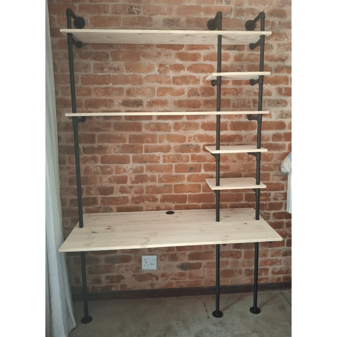 Single Study/Shelving Kit 1400mm - Complete