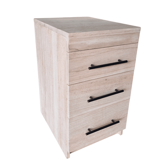 3 Drawer Wooden Cabinet (2 wood options)