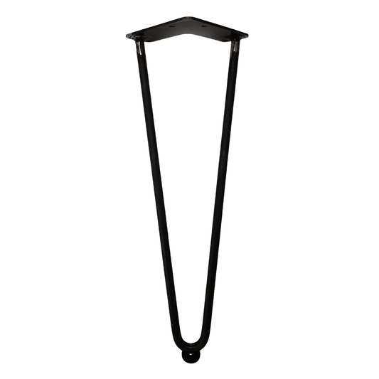 Heavy Duty 2 Rod 425mm Height/Level Adjustable 12mm Hairpin Leg