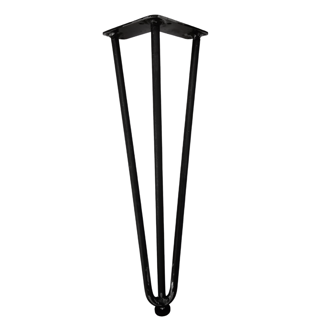 Heavy Duty 3 Rod 425mm Height/Level Adjustable 12mm Hairpin Leg