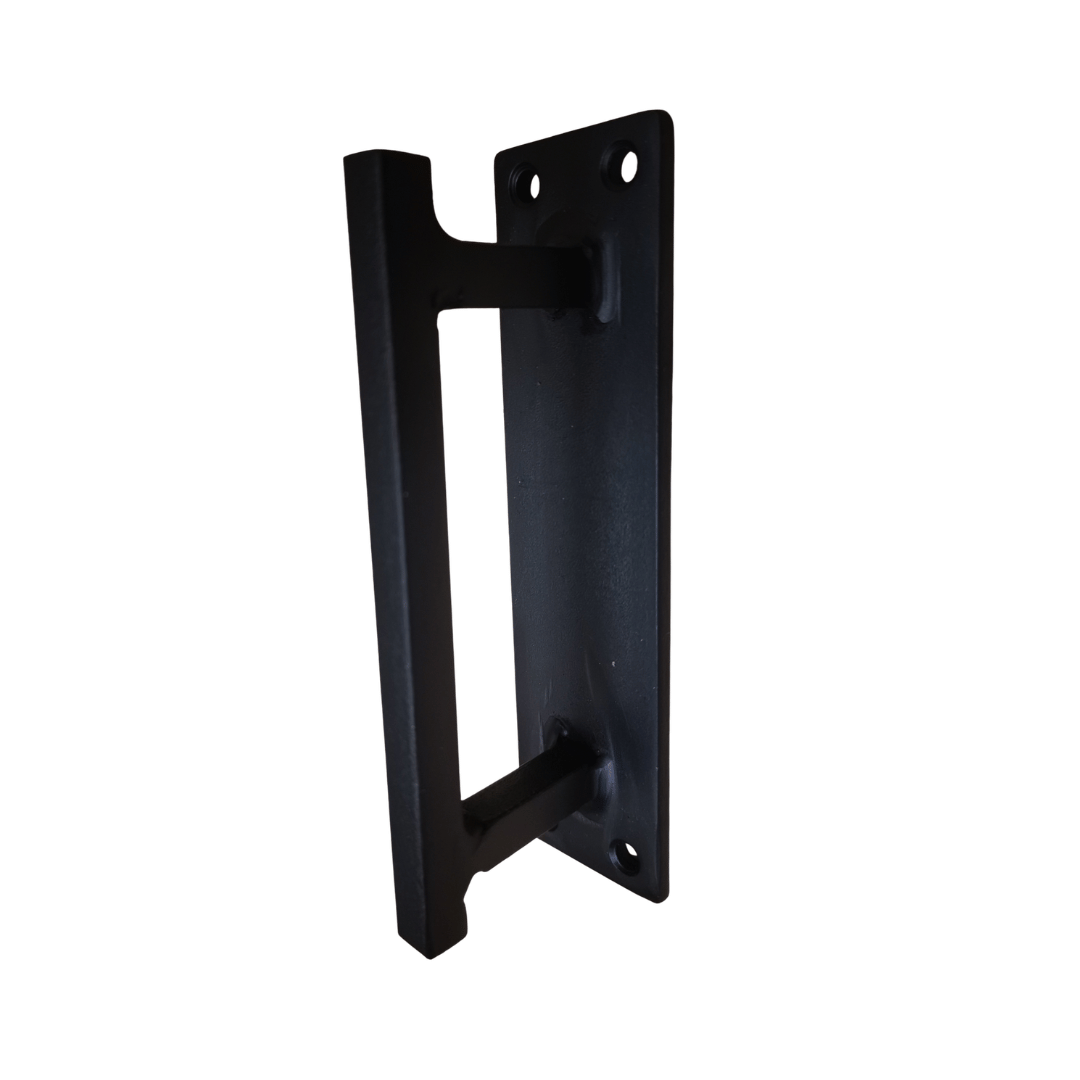 Industrial Look Steel Barn Door Handle 150mm