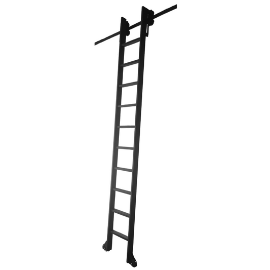 Steel Library Ladder for 120mm or 70mm Sliding Bracket Kit