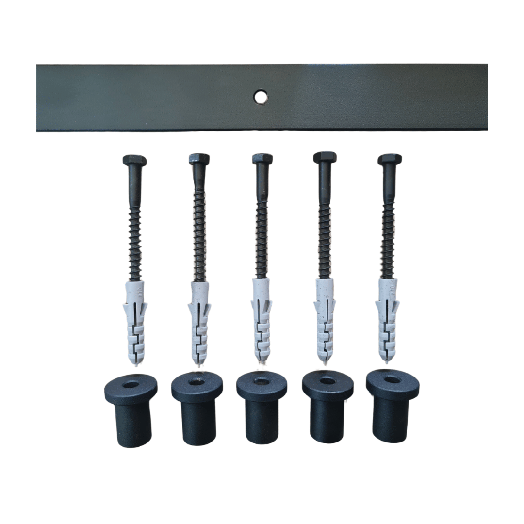 DIY Mounting Rail with Fasteners for Sliding Ladder Kit