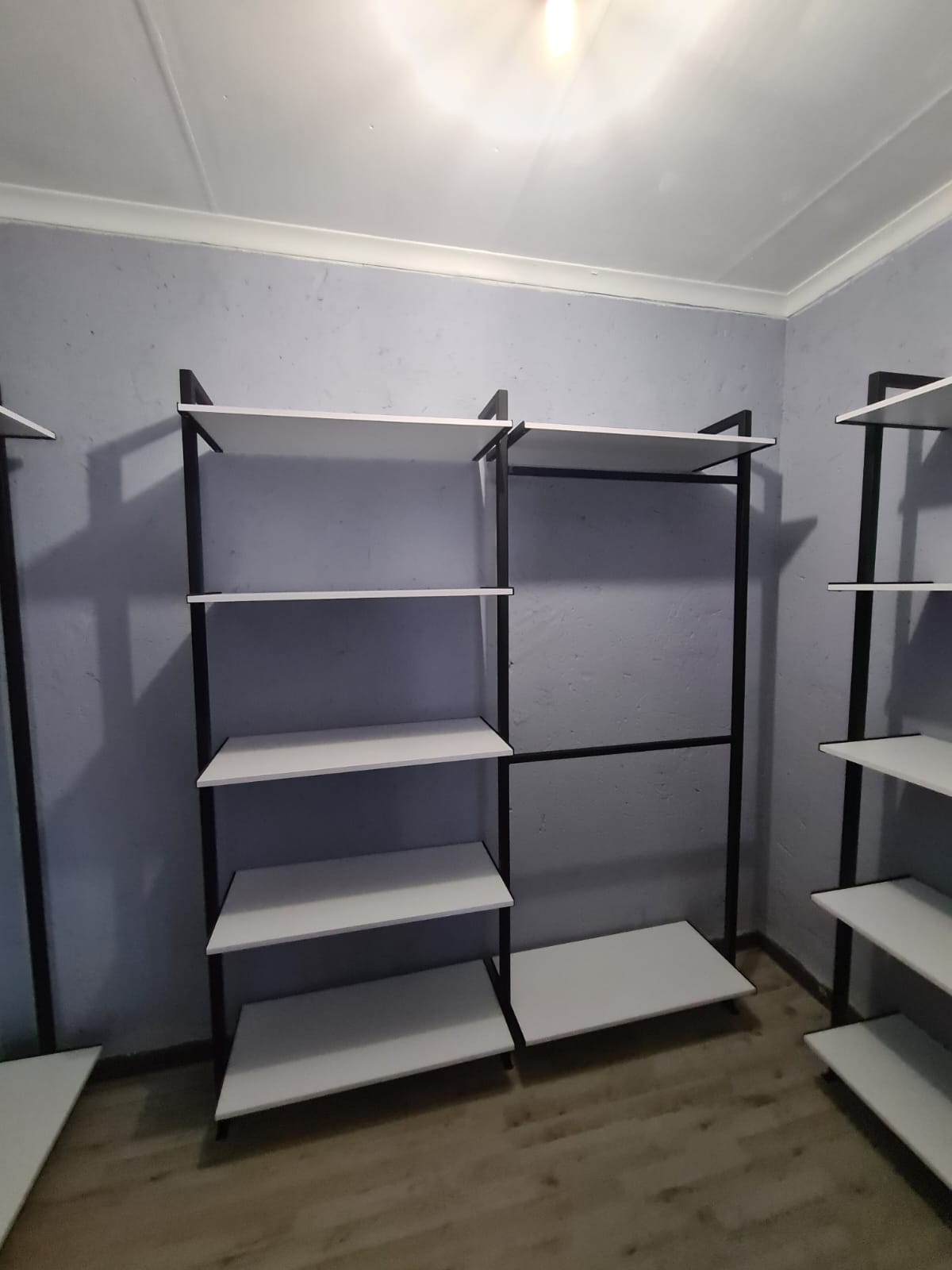 Shelving brackets for Open Modular Wardrobe (choose qty shelving bracket sets)