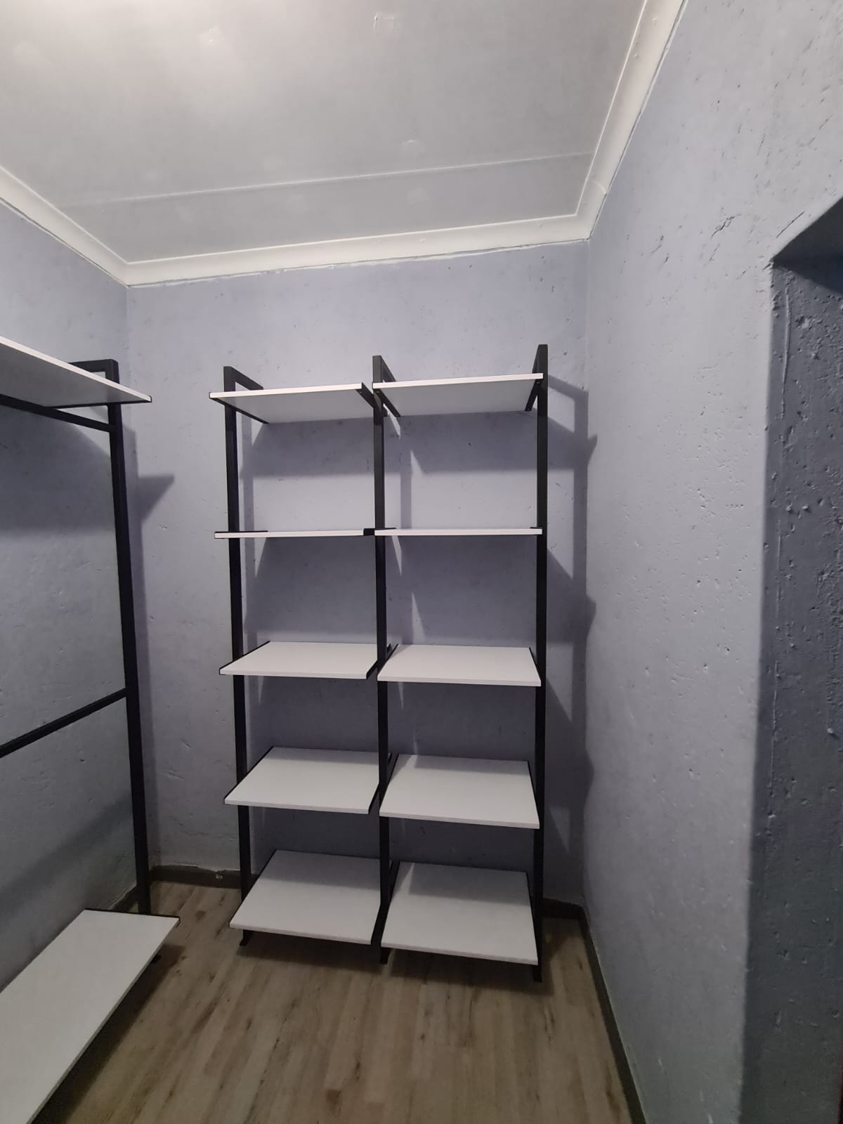 Shelving brackets for Open Modular Wardrobe (choose qty shelving bracket sets)