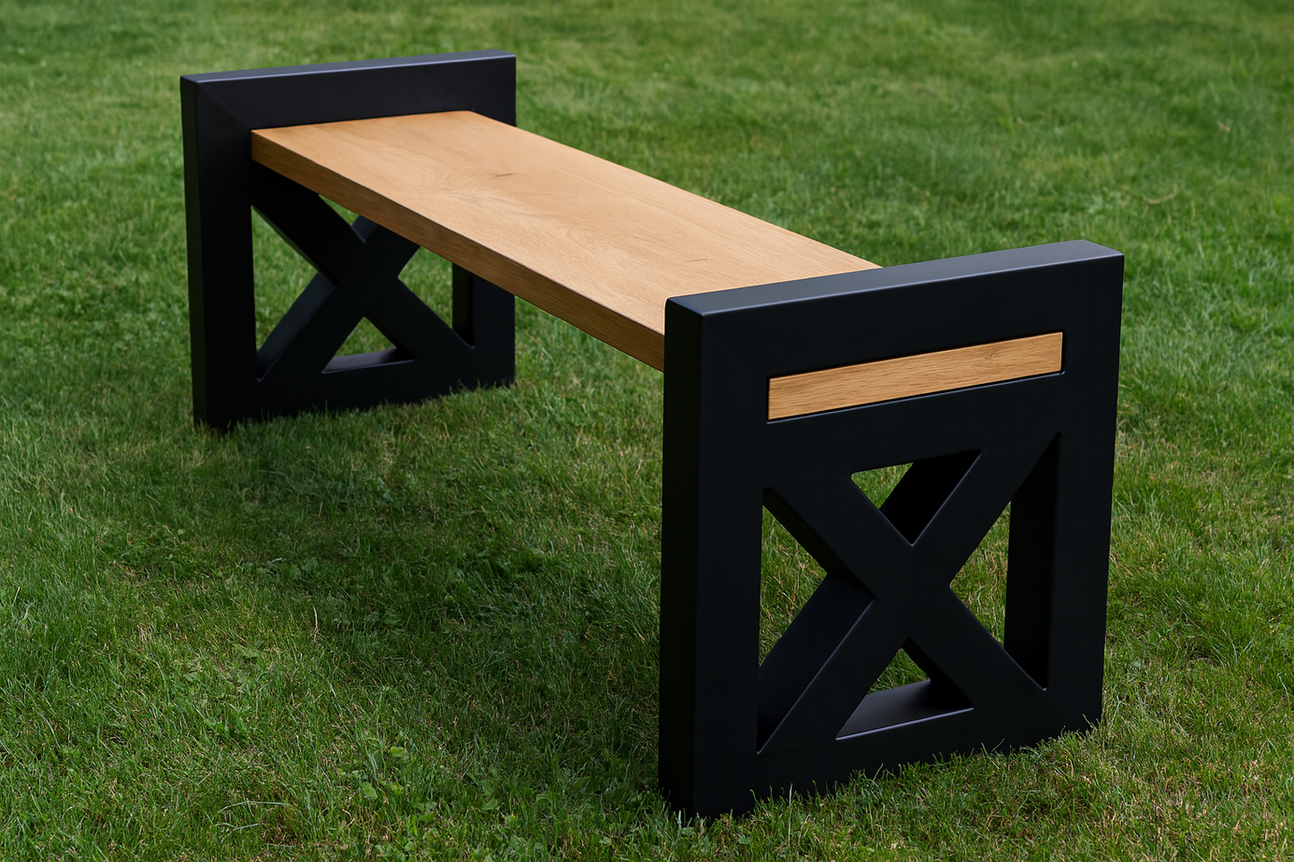 Industrial Steel Garden Bench – 1500mm (Indoor & Outdoor Use)