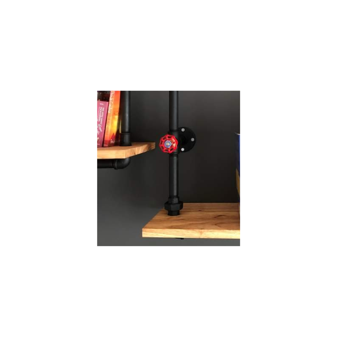 Red handwheel 25mm