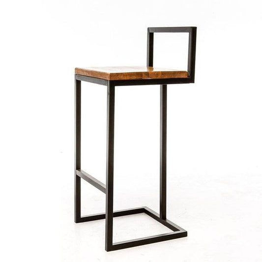25mm Square tube bar stool with seat
