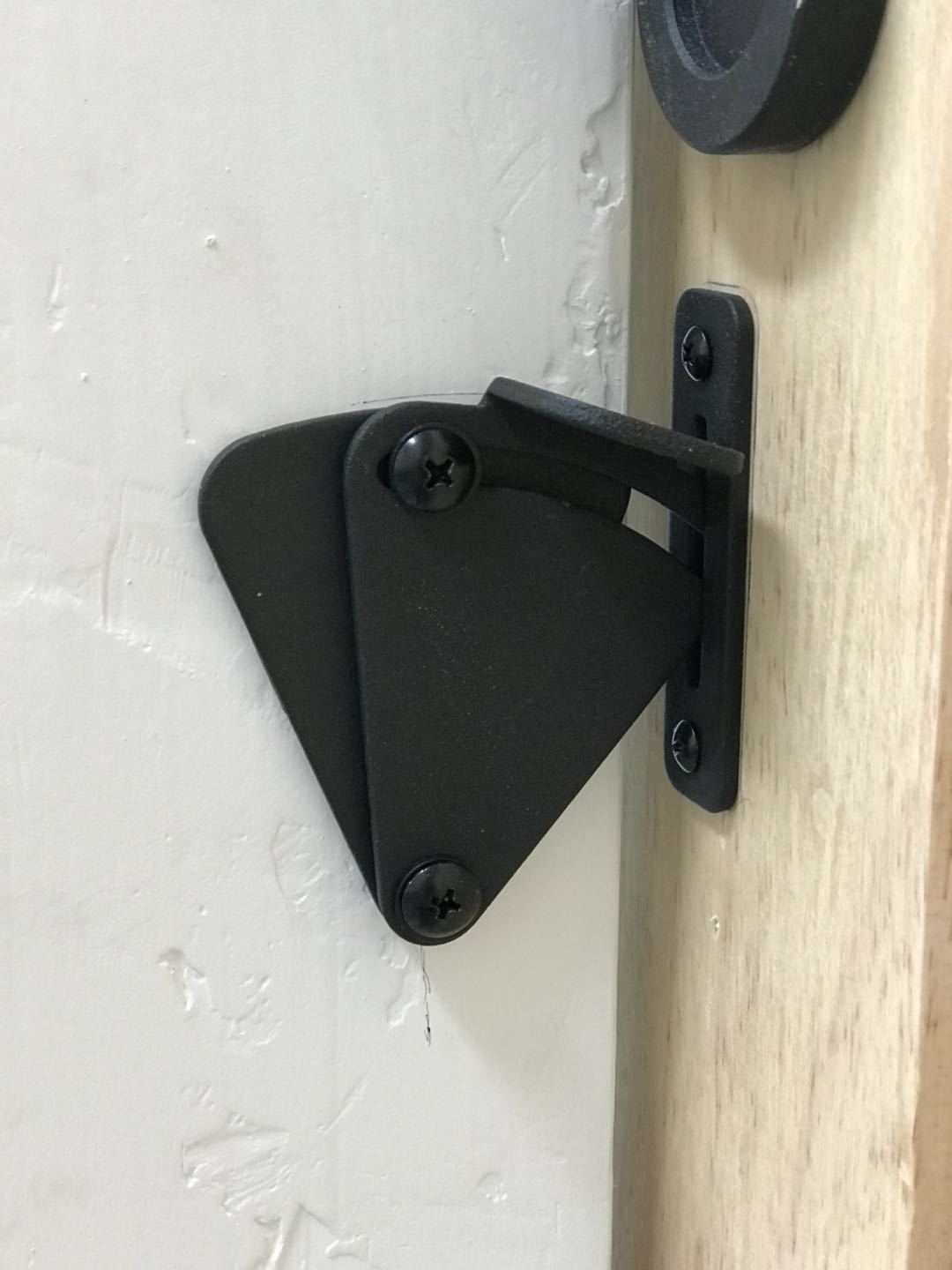 Barn Door Privacy Latch - Aluminium Flanges